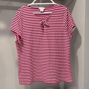 Liz Claiborne Striped Blouse